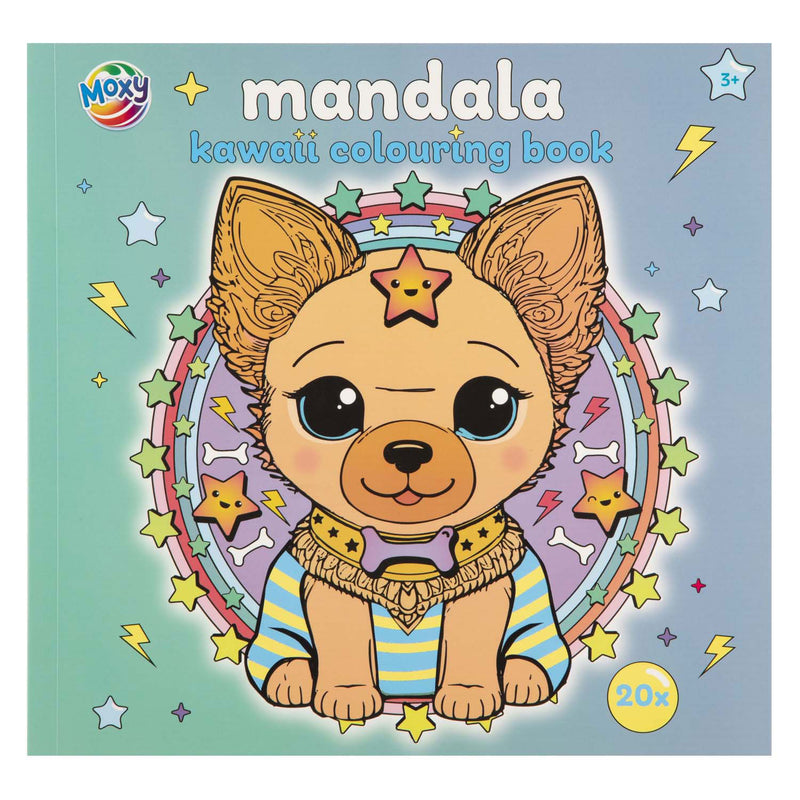 Afbeelding laden in galerijviewer, Creative craft group mandala kawaii kleurboek - 20 vellen
