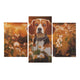 Creative craft group diamond painting drieluik set - hond