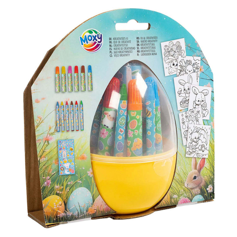 Afbeelding laden in galerijviewer, Creative craft group set knutselen met pasen - incl. markers en krijtjes
