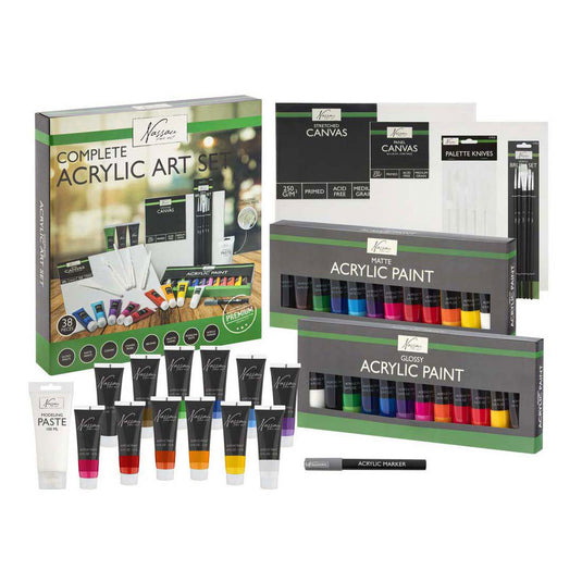 Creative craft group nassau complete acryl set - 38dlg.