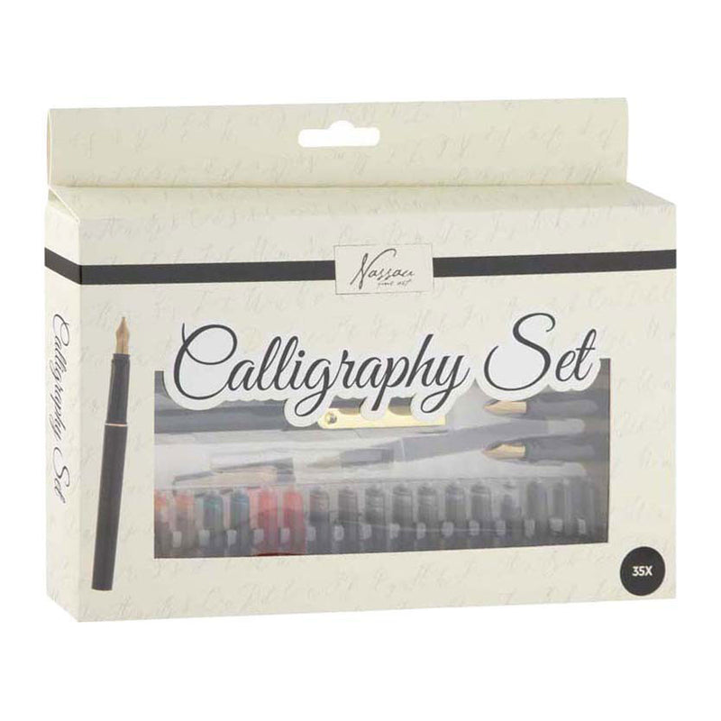Afbeelding laden in galerijviewer, Creative craft group nassau complete calligraphy set - 35st.
