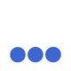 Vaessen creative • confetti rondjes 14 gr. blauw