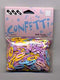 Vaessen creative • confetti veiligheidsspeld pastel