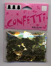 Vaessen creative • confetti klokjes 14 gr. goud