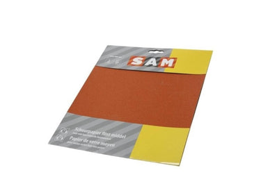 Sam schuurpapier voor droog gebruik korrel 100 pak a 5 vellen