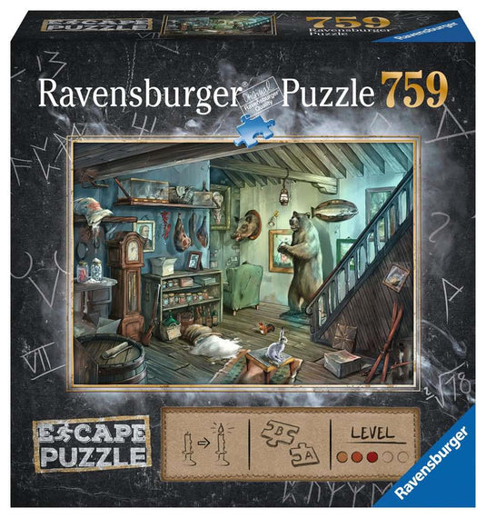 Ravensburger puzzel escape 8 forbidden basement 759 stukjes
