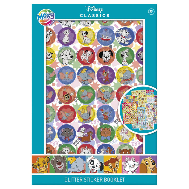 Afbeelding laden in galerijviewer, Moxy disney glitter sticker boek
