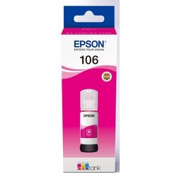 Inktfles epson 106 c13t00r340 magenta