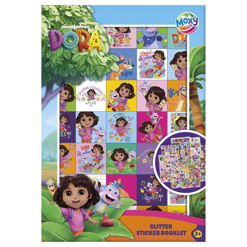 Afbeelding laden in galerijviewer, Moxy blueygabby glitter sticker boek a5, 8 vellen
