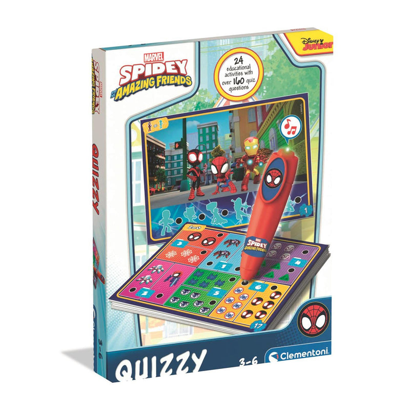 Afbeelding laden in galerijviewer, Clementoni quizzy spidey and his amazing friends 3-6 jaar
