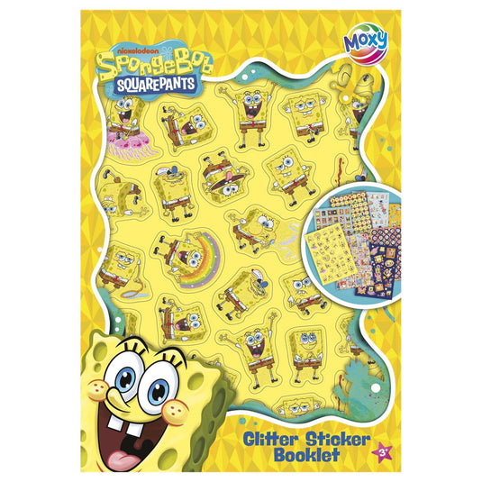 Moxy spongebob stickerboek a5 - 8 vellen