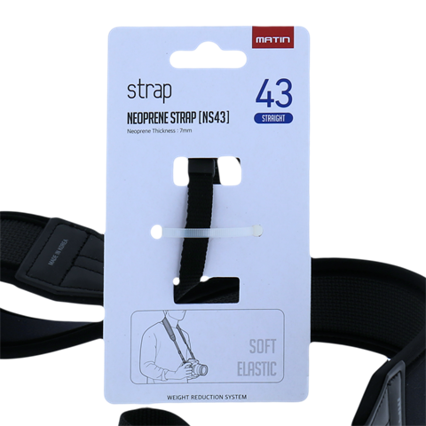 Afbeelding laden in galerijviewer, Matin riem de luxe recht neoprene 43 mm m-6753h
