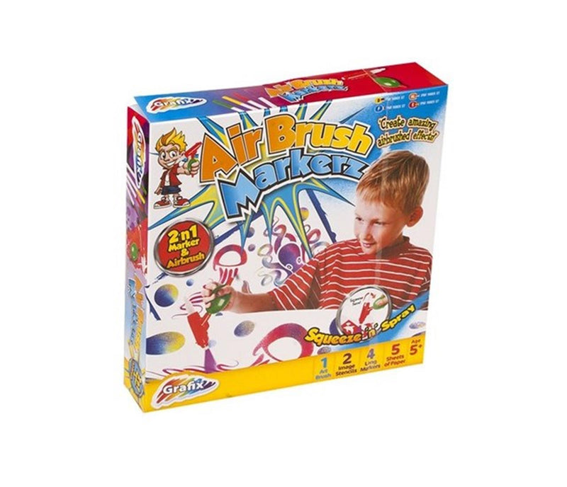 Afbeelding laden in galerijviewer, Grafix air brush fun 2-in-1 marker
