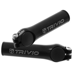 Trivio - bar ends sl zwart 85mm