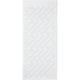 Stickers, konfirmation, vel 10x23 cm, wit, 1 vel