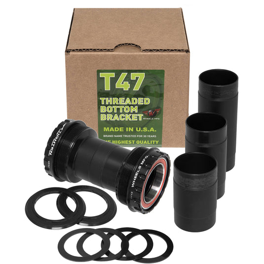 Wheels manufacturing wheels mfg - trapas t47 outboard bb30 acb zwart