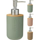 Zeepdispenser 300ml 3 assorti kunststof