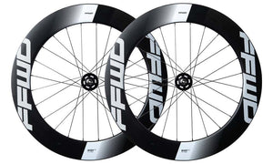 Sapim ffwd achterwiel ryot77 baan 77mm ffwd naaf zwart wit