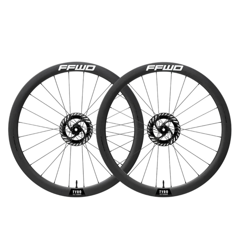 Afbeelding laden in galerijviewer, Shimano ffwd wielset tyro v3 fcc 45mm 12mm disc 12sp micro spline
