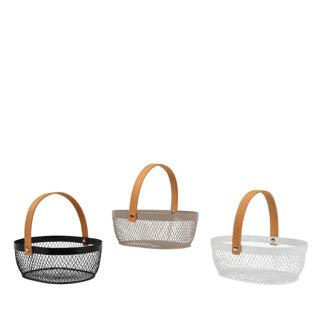 Mand ijzer 3 assorti | 4 stuks