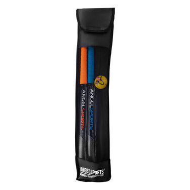 Angel sports hockeyset oranje en blauw 34''