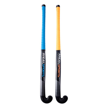 Angel sports hockeyset oranje en blauw 34''