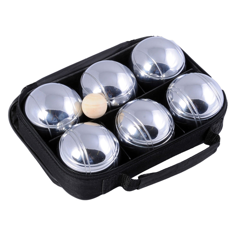 Afbeelding laden in galerijviewer, Engelhart jeu de boules 6 metalen ballen in tas

