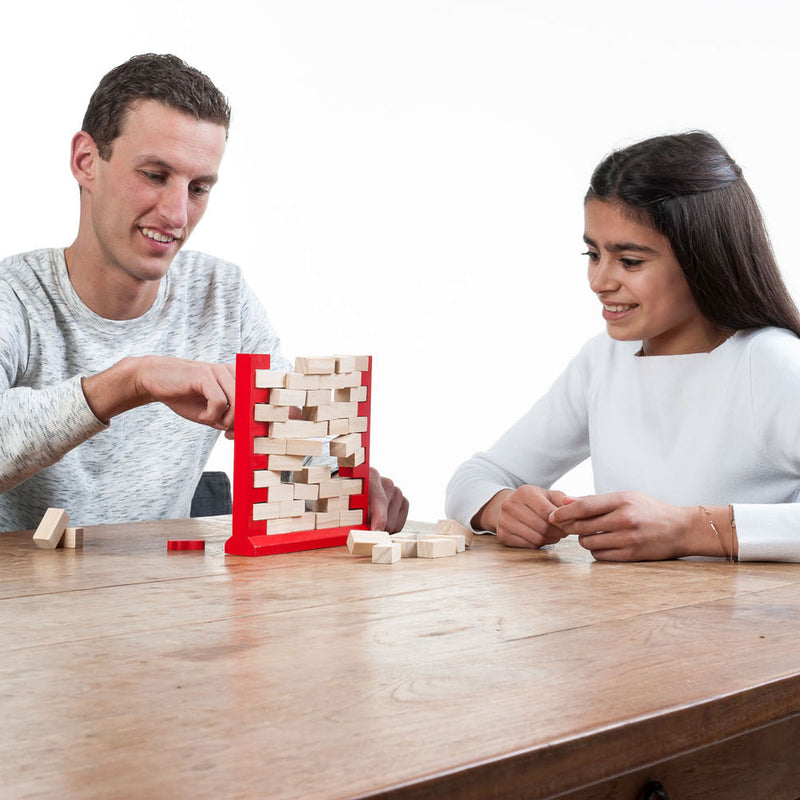 Afbeelding laden in galerijviewer, Longfield spel de vallende muur – 2 spelers – oog-handcoördinatie – spannend behendigheidsspel – engelhart
