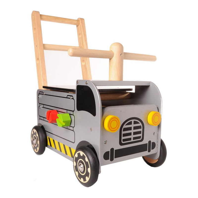 Afbeelding laden in galerijviewer, I'm toy loop duwwagen werktruck

