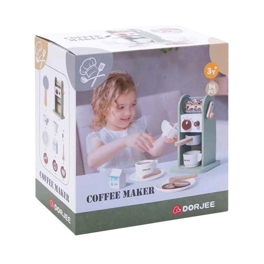 Dorjee houten koffiezetapparaat, 14dlg