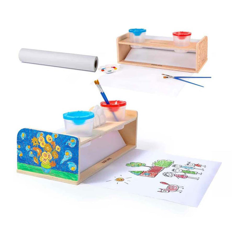 Afbeelding laden in galerijviewer, Dorjee papierrolhouder hout
