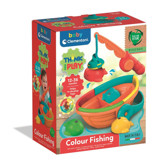 Clementoni baby rainbow fishing visspel