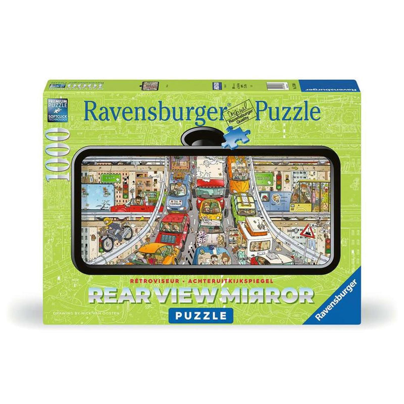 Afbeelding laden in galerijviewer, Ravensburger puzzel comic - verkeerschaos 1000st.
