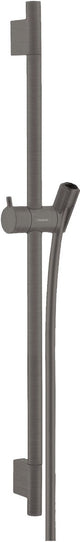 Hansgrohe unica s puro glijstang - 65cm - brushed black chrome (zwart)