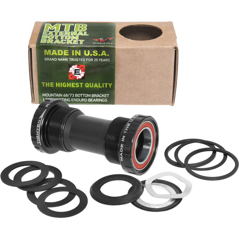Afbeelding laden in galerijviewer, Wheels manufacturing wheels mfg - trapas mtb bsa sram acb zwart
