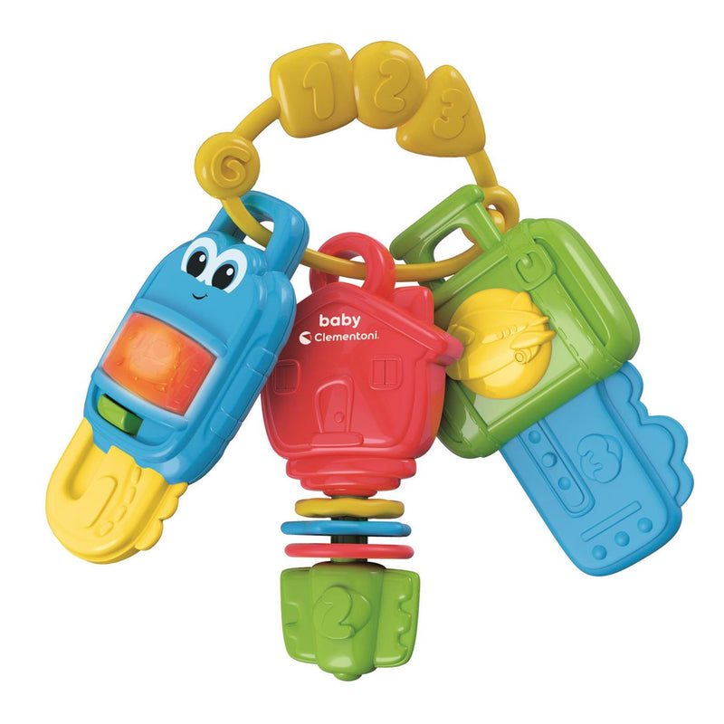 Afbeelding laden in galerijviewer, Clementoni electronic keys rammelaar
