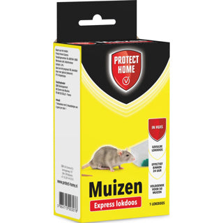Afbeelding laden in galerijviewer, No brand protect home express muizenmiddel muizen en ratten | 2 stuks
