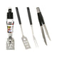 No brand bbq gereedschap set 3 delig | 4 stuks