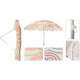 Strandparasol 160 cm 2 assorti