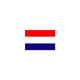 Dokkumer vlaggen centrale vlag nederland 100x150 cm spun poly dvc