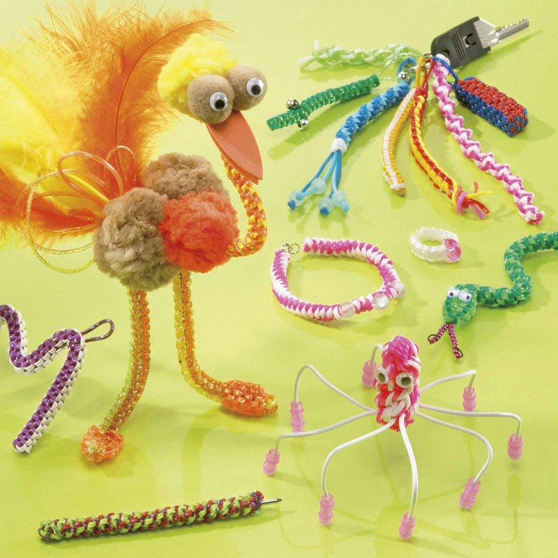 Afbeelding laden in galerijviewer, Totum filofun creatief knutseldraden 50 stuks - scoobidoo universele hobbydraden - creatief speelgoed knutselen
