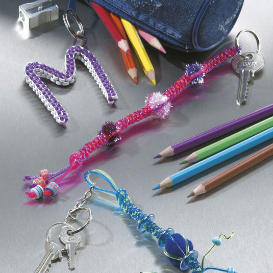 Totum filofun creatief knutseldraden 50 stuks - scoobidoo universele hobbydraden - creatief speelgoed knutselen