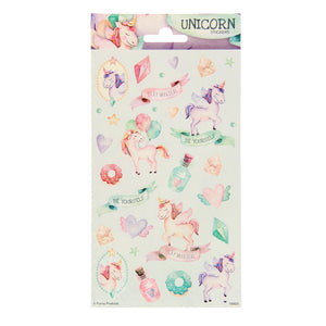 Totum stickervel twinkle - eenhoorns