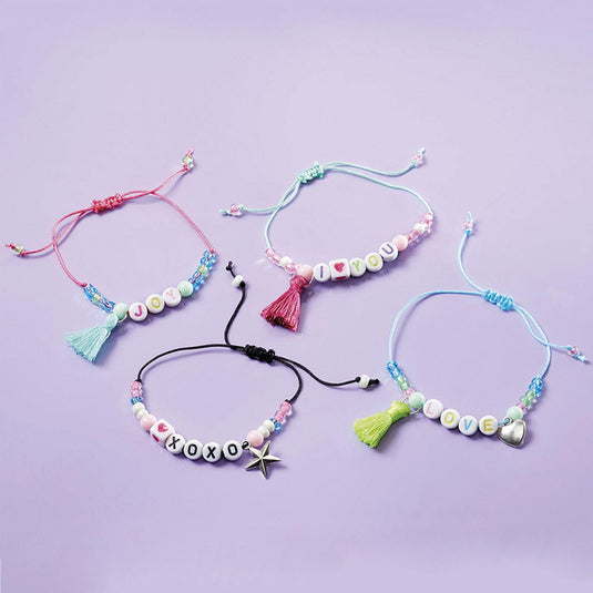 Totum letter armbanden maken