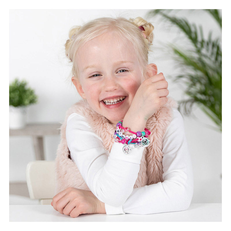 Afbeelding laden in galerijviewer, Totum Minnie Mouse - Letter Charm Armbandjes
