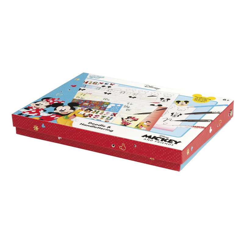Afbeelding laden in galerijviewer, Totum Mickey Mouse - Doodle Handlettering Set
