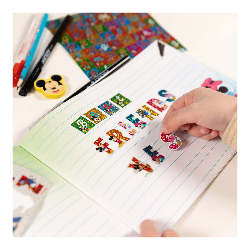 Afbeelding laden in galerijviewer, Totum Mickey Mouse - Doodle Handlettering Set
