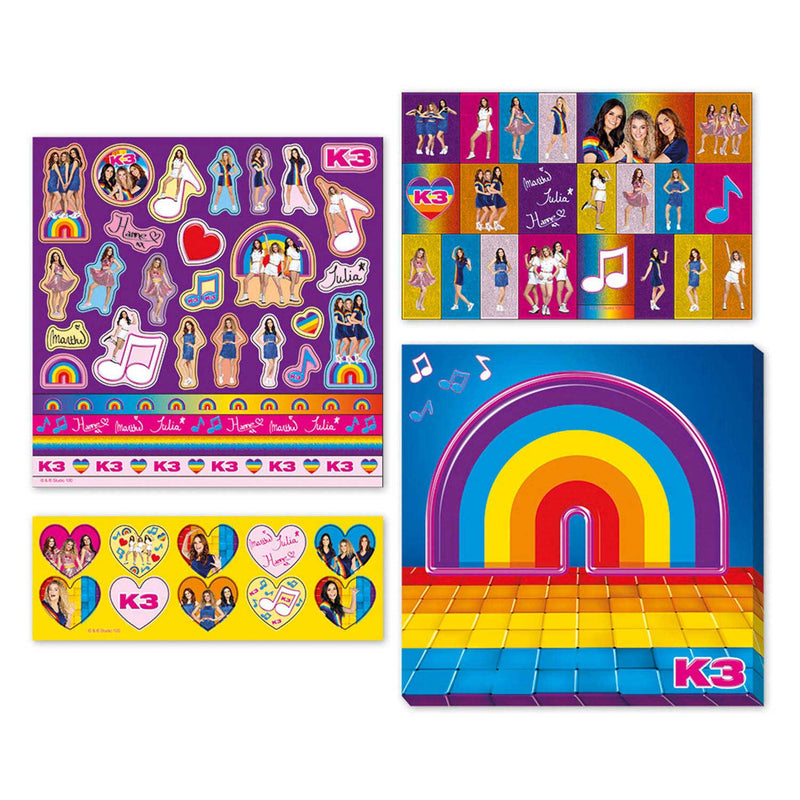 Afbeelding laden in galerijviewer, Totum k3 stickerset
