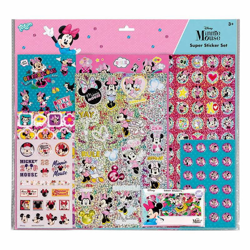 Afbeelding laden in galerijviewer, Super Stickerset - Minnie Mouse
