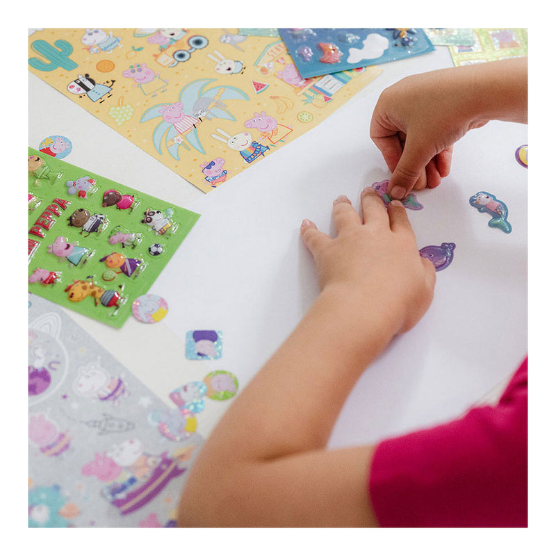 Afbeelding laden in galerijviewer, Bambolino toys super stickerset - peppa pig
